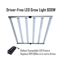 600w কৃষি LED গ্রো লাইট ফিক্সচার অ্যালুমিনিয়াম শক্তি সঞ্চয়