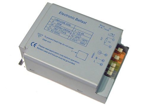 0.95 পিএফসি 35W ডিজিটাল ব্যালাস্ট এইচআইডি, সিডিএম উচ্চ চাপ সোডিয়াম লাইট ব্যালাস্ট