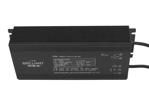 250W ডিজিটাল ব্যালাস্ট, এইচপিএস এমএইচ সিডিএম ডিম্মেবল বৈদ্যুতিন ব্যালাস্টস