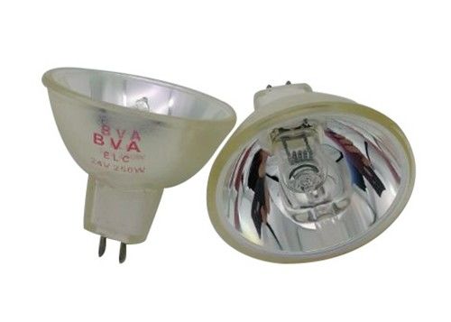 24 ভি 250W হ্যালোজেন ল্যাম্প রিফ্লেক্টরস এমআর 16 3250 কে জিএক্স 5.3 200 ঘন্টা লাইফটাইম হাই বে