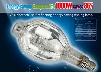 2900 কে 115 এলএম / ডাব্লু ল্যাম্প বাল্ব 1000W সাইড রিফ্লেক্টর মডেল জ্বালানী সাশ্রয় করে