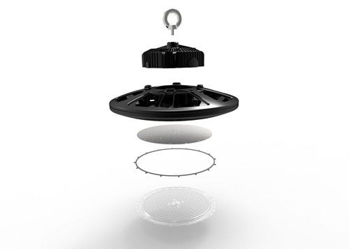 90lm/W 100W 150W 200W UFO LED হাই বে লাইট LED গ্রীনহাউস গ্রো লাইট