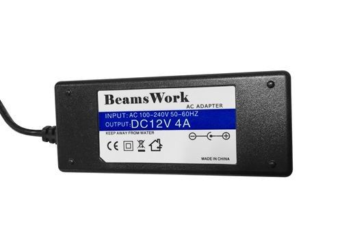 12V4A প্রতিস্থাপন এসি অ্যাডাপ্টার, 48W 100Vac অ্যাডজাস্টেবল ডিসি পাওয়ার সাপ্লাই