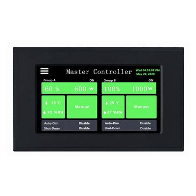ডুয়াল চ্যানেল CMH HVAC 0 10V কন্ট্রোলার HPS 5V DC স্মার্ট লাইটিং কন্ট্রোলার
