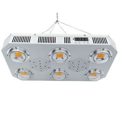 300W 4.2kgs LED COB গ্রো লাইট ফ্লাওয়ারিং হিট সিঙ্ক প্লেট ফ্যান 24hrs স্যুইচ 300w LED গ্রো লাইট