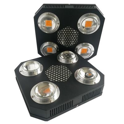 AC85V 380nm উদ্ভিদ নেতৃত্বাধীন গ্রো লাইটস সিওবি উদ্যান 200W পূর্ণ বর্ণালী