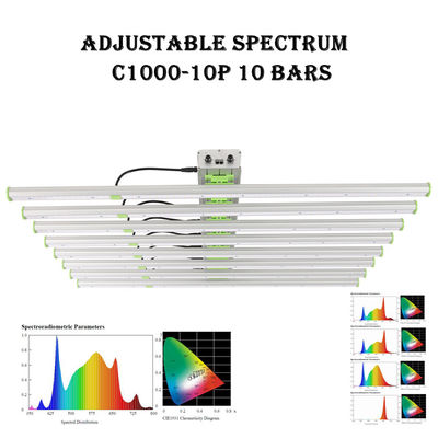 2500μ মোল 10 বার EPAR 760nm প্ল্যান্ট LED Grow Lights 1000W SMD3030