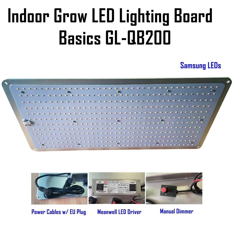 200w LED প্যানেল Samsung lm281b Epileds Red IR UV ইন্ডোর গ্রো LED লাইটিং বোর্ড